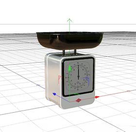 C4D模型电子秤