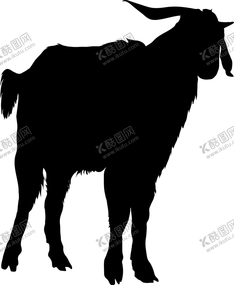 编号：21702404070444191598【酷图网】源文件下载-动物剪影