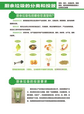 新版厨余垃圾的分类和投放