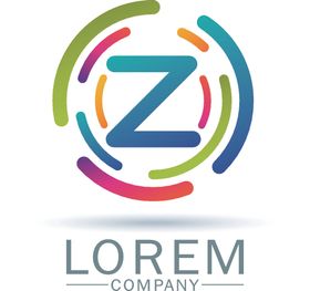 字母logo英文M个性图标