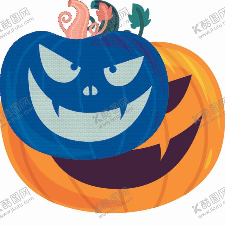 编号：27594609150355359067【酷图网】源文件下载-卡通简约万圣节南瓜图