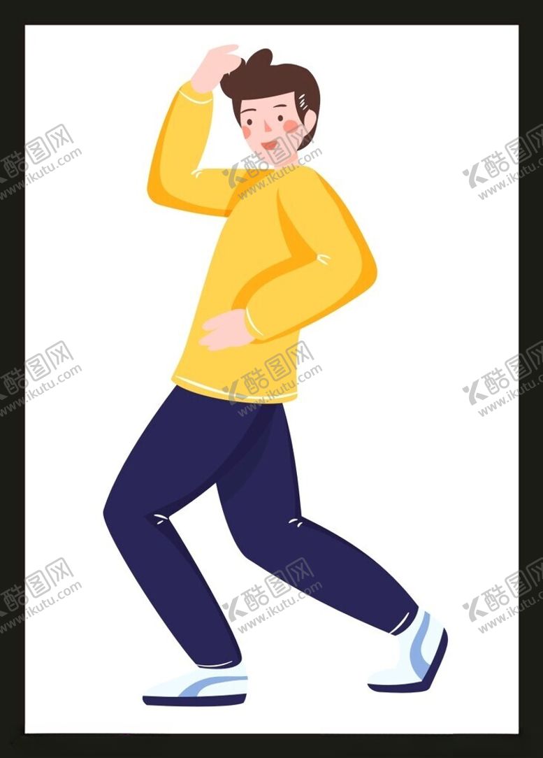 编号：62099412201934315123【酷图网】源文件下载-手绘男人男孩