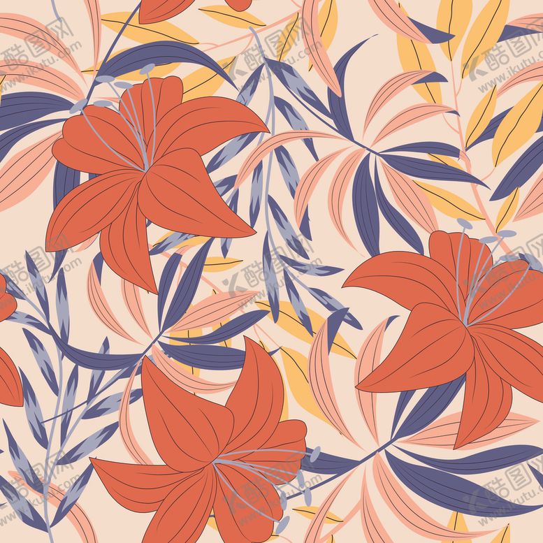 编号：14783610280600072033【酷图网】源文件下载-连续图案