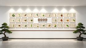 中药介绍文化墙