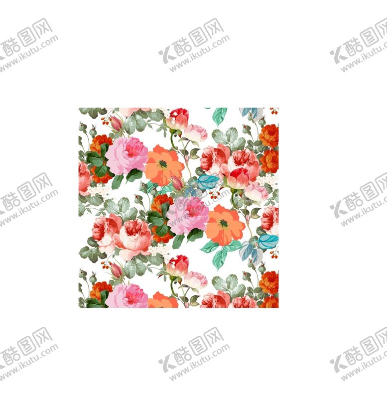编号：52410809210659376328【酷图网】源文件下载-玫瑰月季牡丹矢量AI