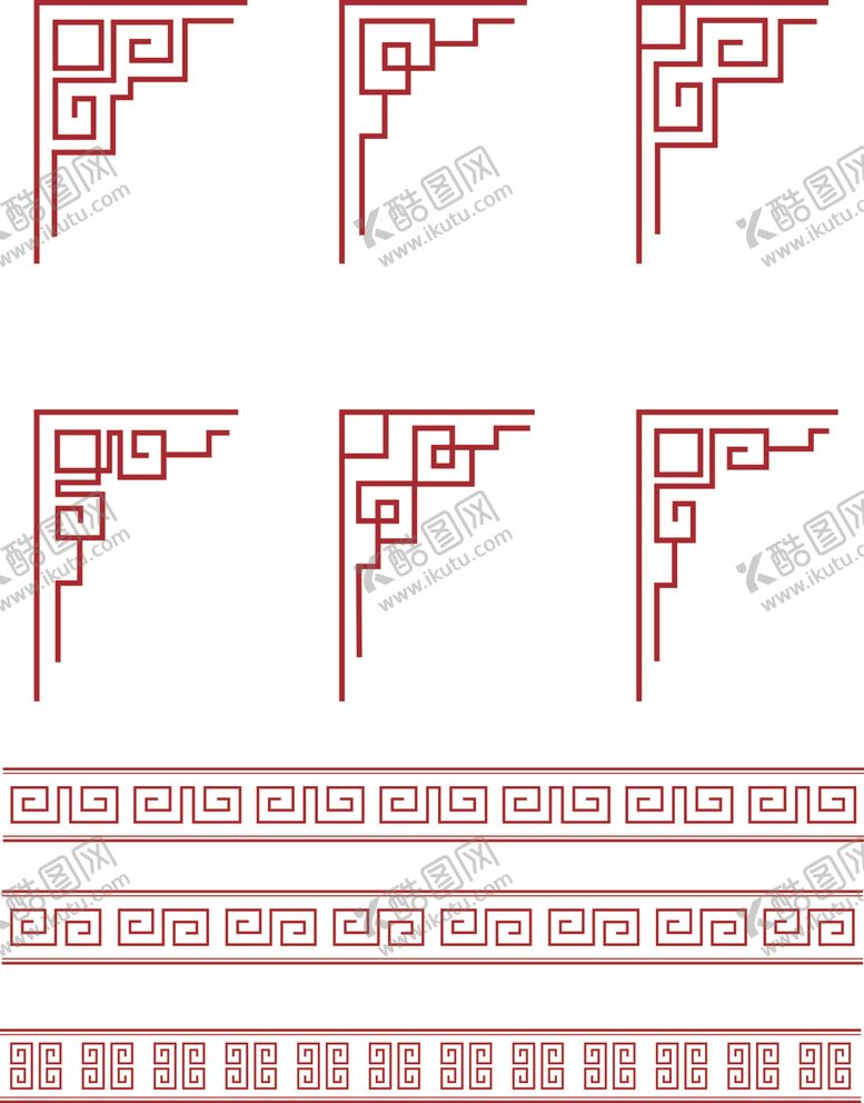 编号：98053001210953565883【酷图网】源文件下载-古典边角框