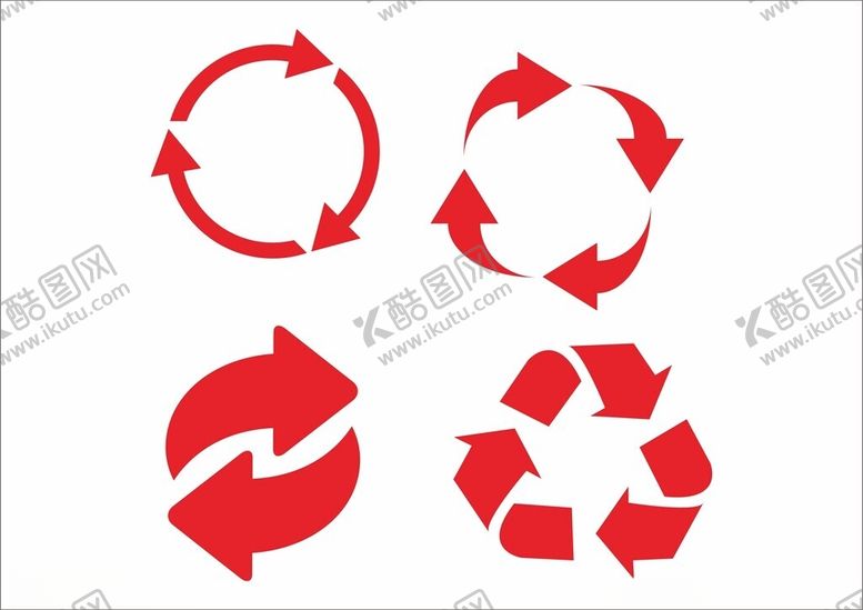 编号：76228401172252251132【酷图网】源文件下载-回收循环图标