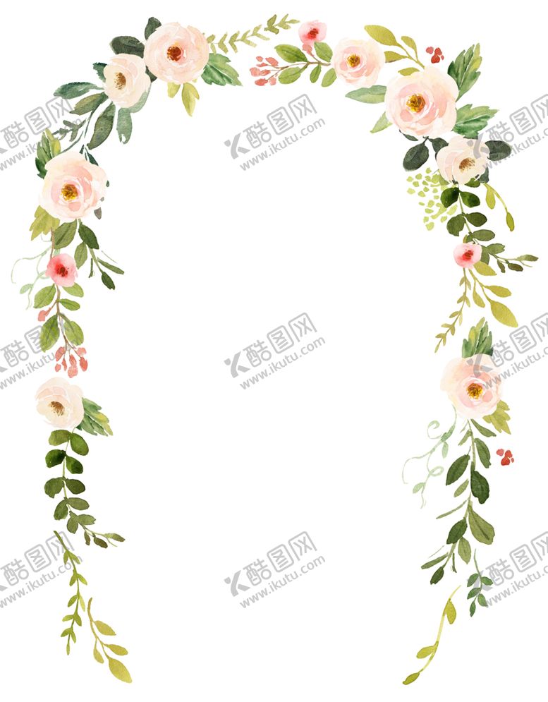 编号：91603501312329038927【酷图网】源文件下载-手绘花卉