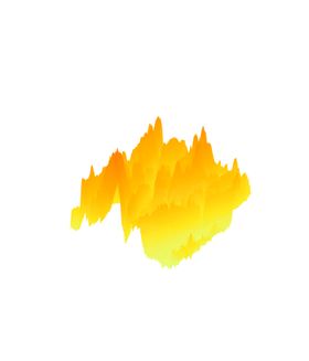 抽象山峰
