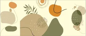 几何图形沙发背景墙装饰画状挂画