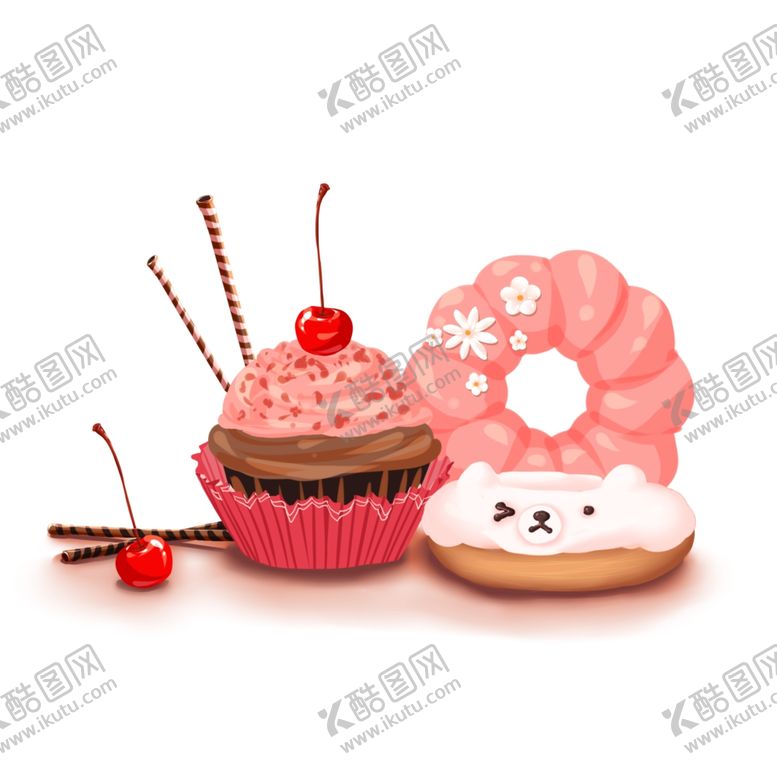 编号：90698703142337096890【酷图网】源文件下载-卡通零食大礼包