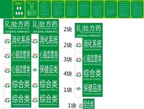 医药分类牌