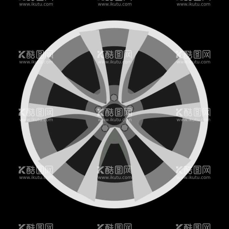 编号：19325210171958561762【酷图网】源文件下载-轮毂