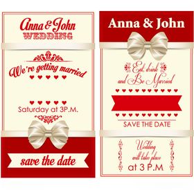 婚礼请柬设计模板