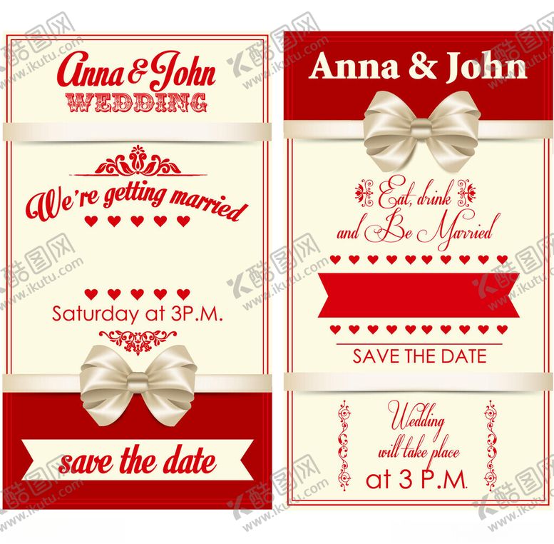 编号：67142304010519102228【酷图网】源文件下载-婚礼请柬设计模板