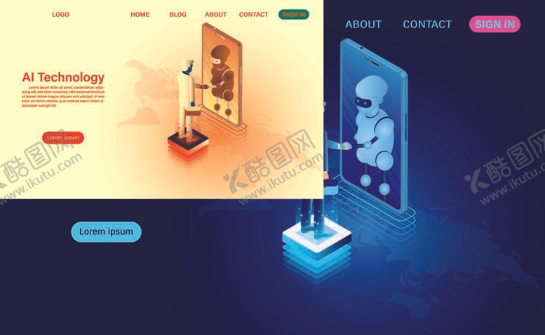 企业网站登录页互联络