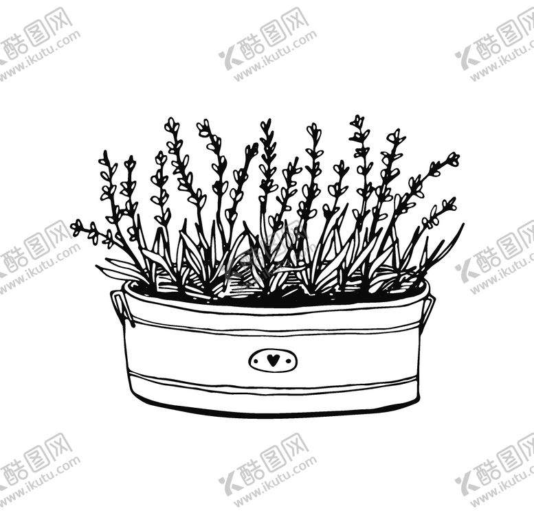 编号：64571509231646588616【酷图网】源文件下载-植物线稿