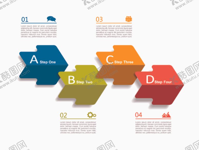 编号：70870809250810017310【酷图网】源文件下载-箭头图表