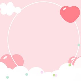 洁背景粉红色背景粉色爱心简