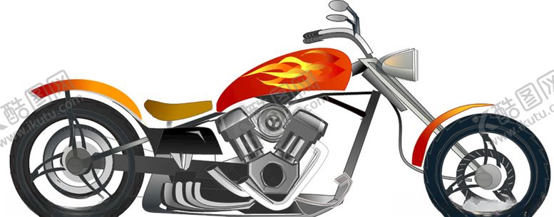 编号：45839009281143444606【酷图网】源文件下载-矢量卡通摩托车