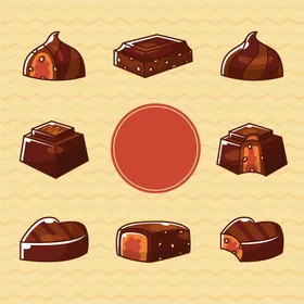 巧克力零食制品食品黑