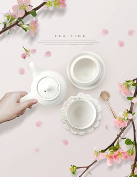 下午茶咖啡图片