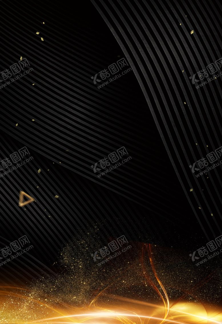 编号：84627309221149136326【酷图网】源文件下载-黑金背景