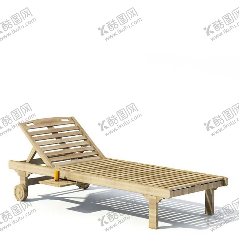 编号：32088501200135165423【酷图网】源文件下载-C4D模型躺椅