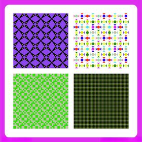 多彩几何图案素材集合
