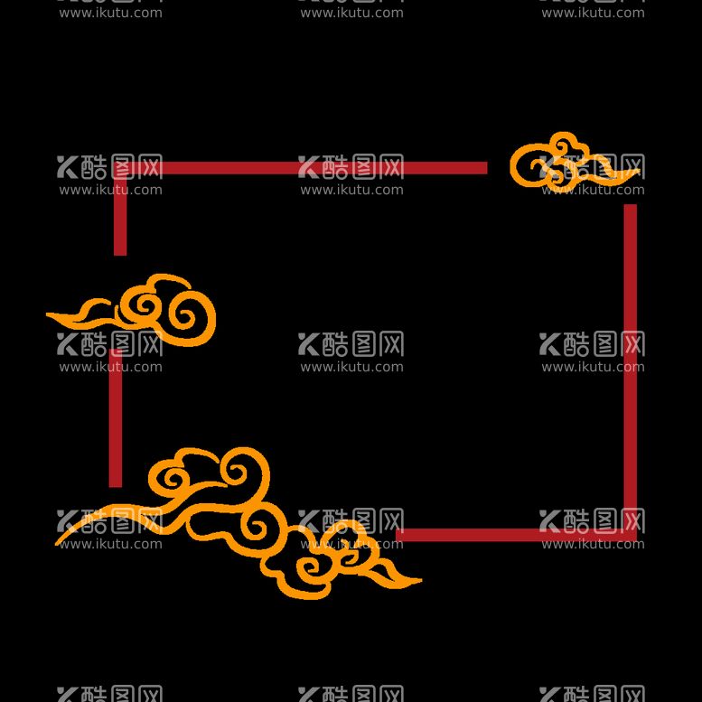 编号：41984911051522477063【酷图网】源文件下载-中国风边框  素材