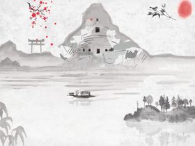 新中式背景墙合层