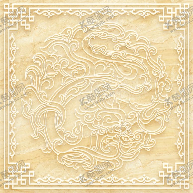 编号：64559310132126231303【酷图网】源文件下载-吊顶天花大理石图腾