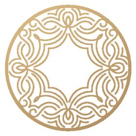 欧式金色花纹图案