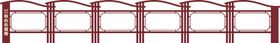 党建宣传栏创城法治文化广场中国风橱窗