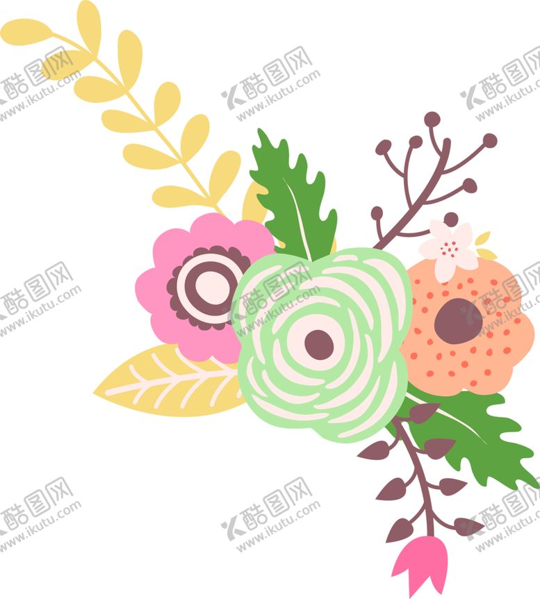 编号：63056210300255374160【酷图网】源文件下载-鲜花素材