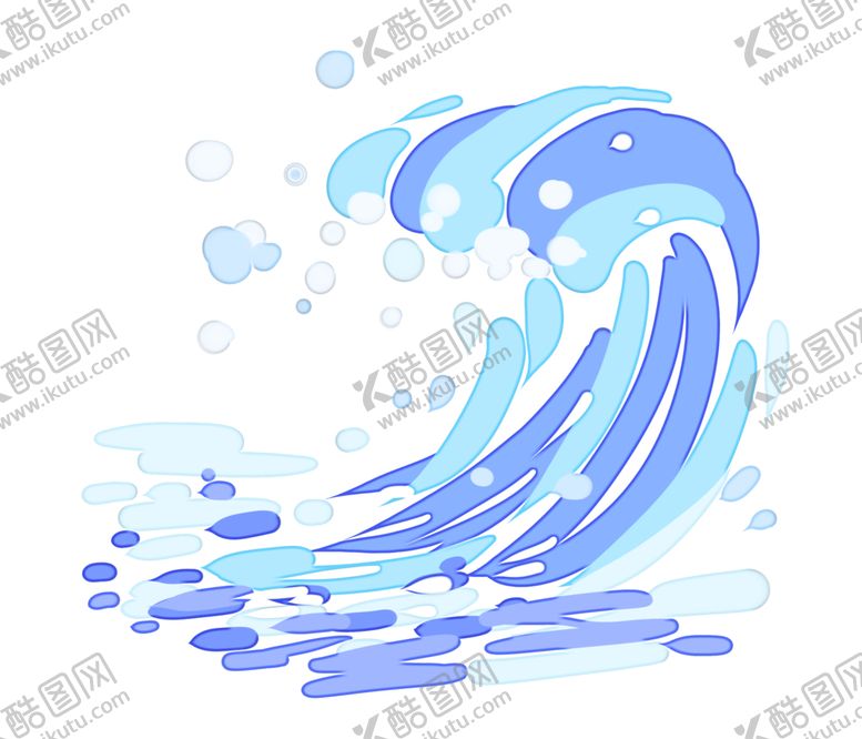 编号：14048610021552045904【酷图网】源文件下载-浪花