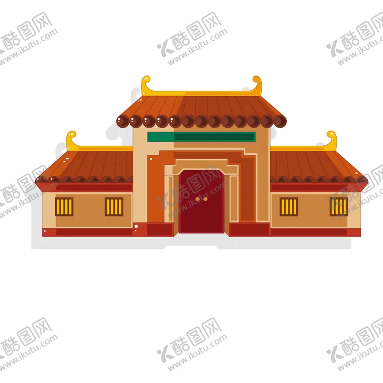 编号：67583306180009248388【酷图网】源文件下载-手绘古建筑