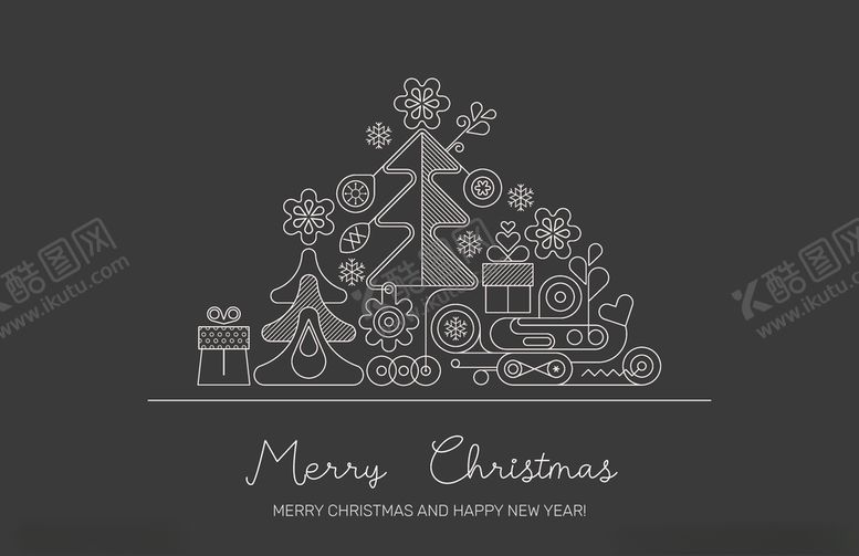 编号：79477109251003521158【酷图网】源文件下载-圣诞插画