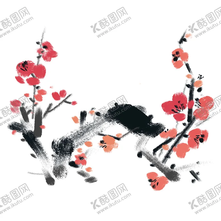 编号：48560310091747184378【酷图网】源文件下载-梅花素材 