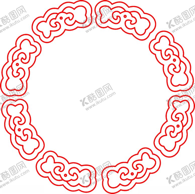 编号：16758809220742085085【酷图网】源文件下载-圆形花边