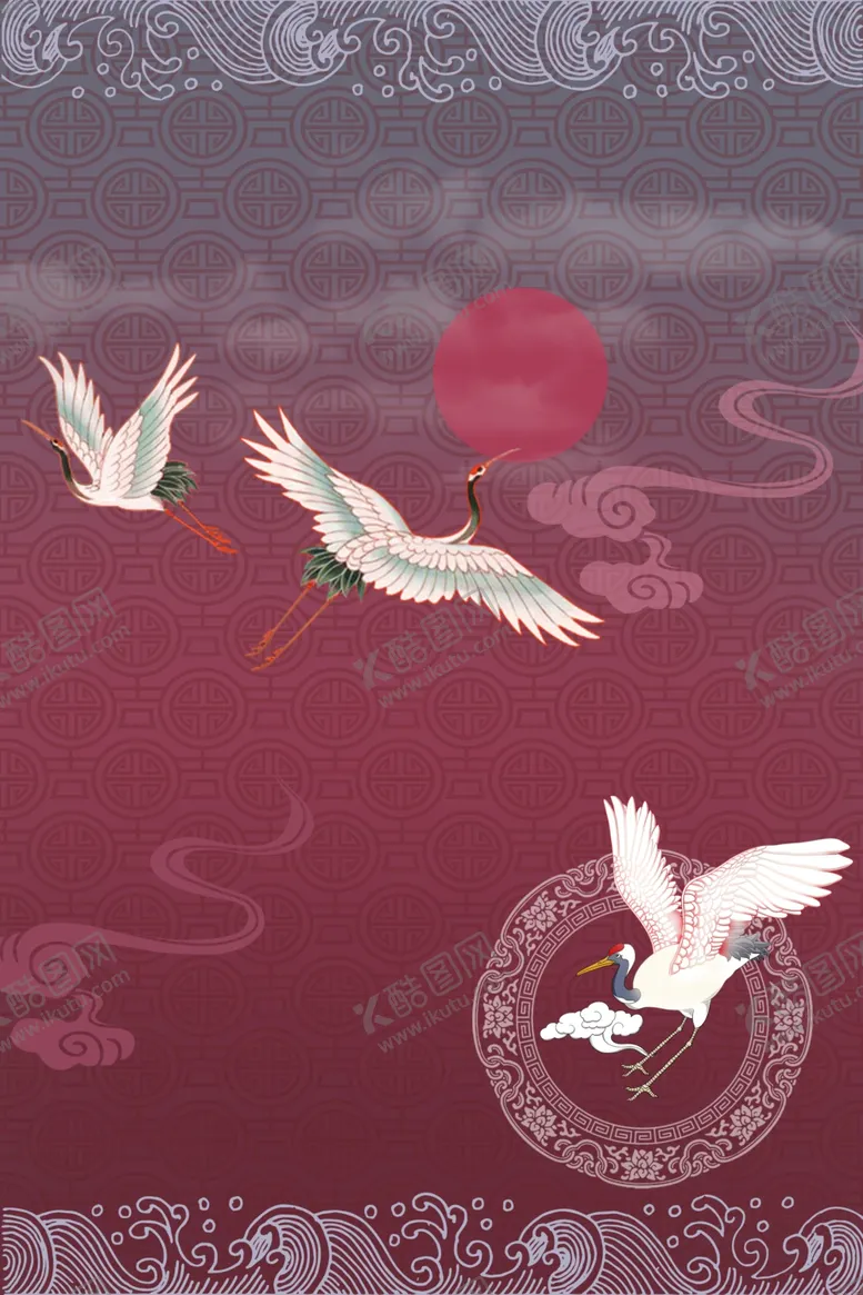 编号：59190209221647547775【酷图网】源文件下载-中国风海报背景