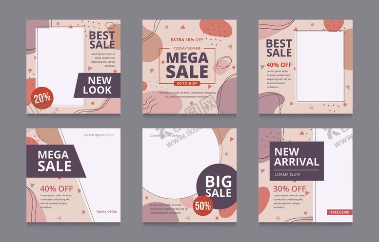 编号：81739611021954144358【酷图网】源文件下载-电商促销横幅模板设计