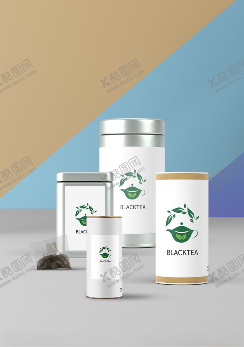 编号：85988407090652283176【酷图网】源文件下载-茶叶罐样机