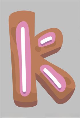 饼干字母