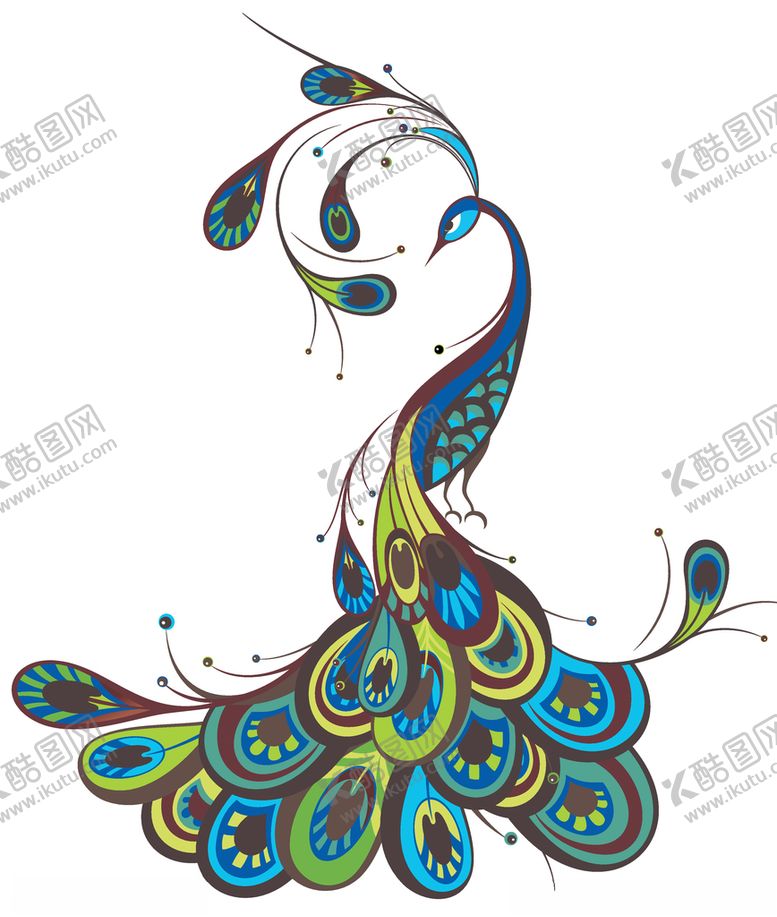 编号：45791109231821466227【酷图网】源文件下载-孔雀