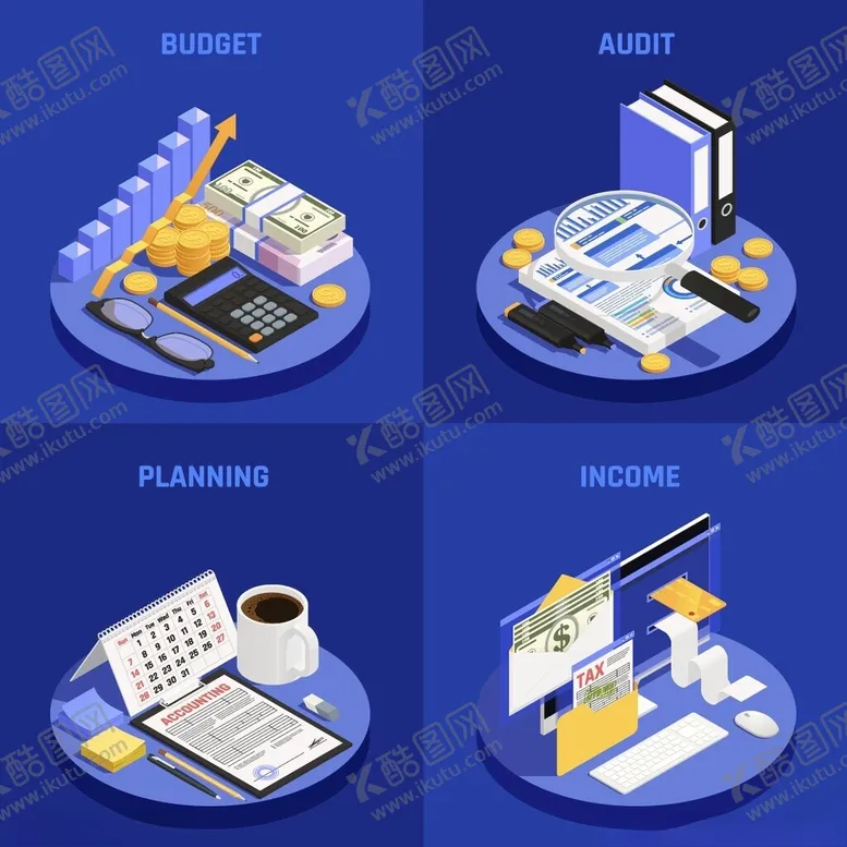 编号：26849606300408081948【酷图网】源文件下载-商务办公场景与工作元素