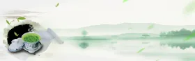 BANNER背景活动橙色会议炫彩
