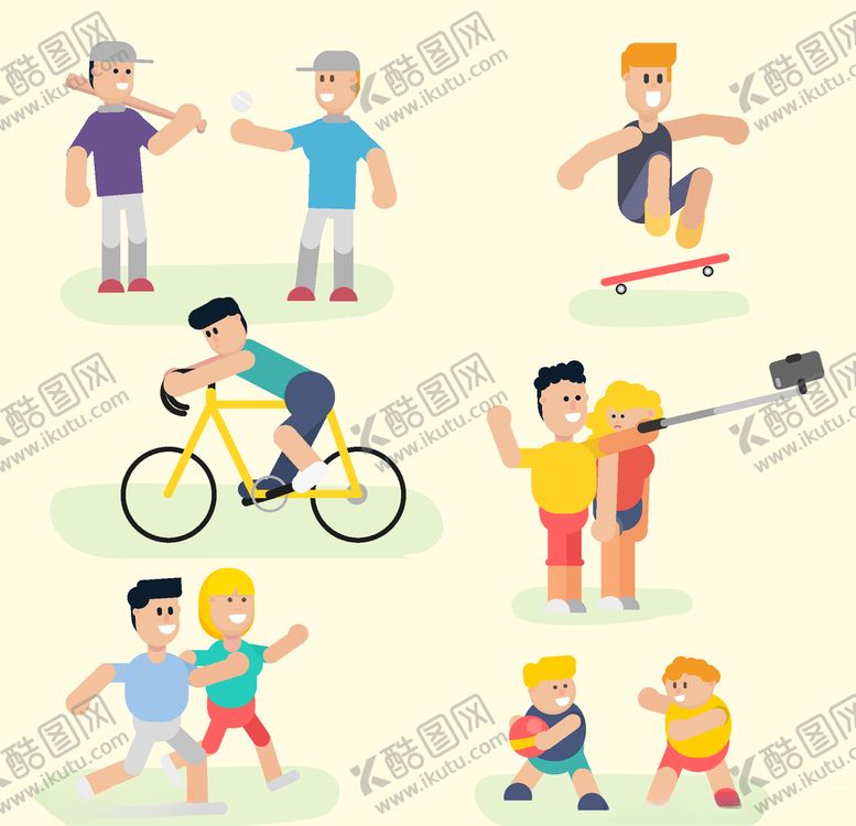 编号：49894605142119325636【酷图网】源文件下载-公园活动