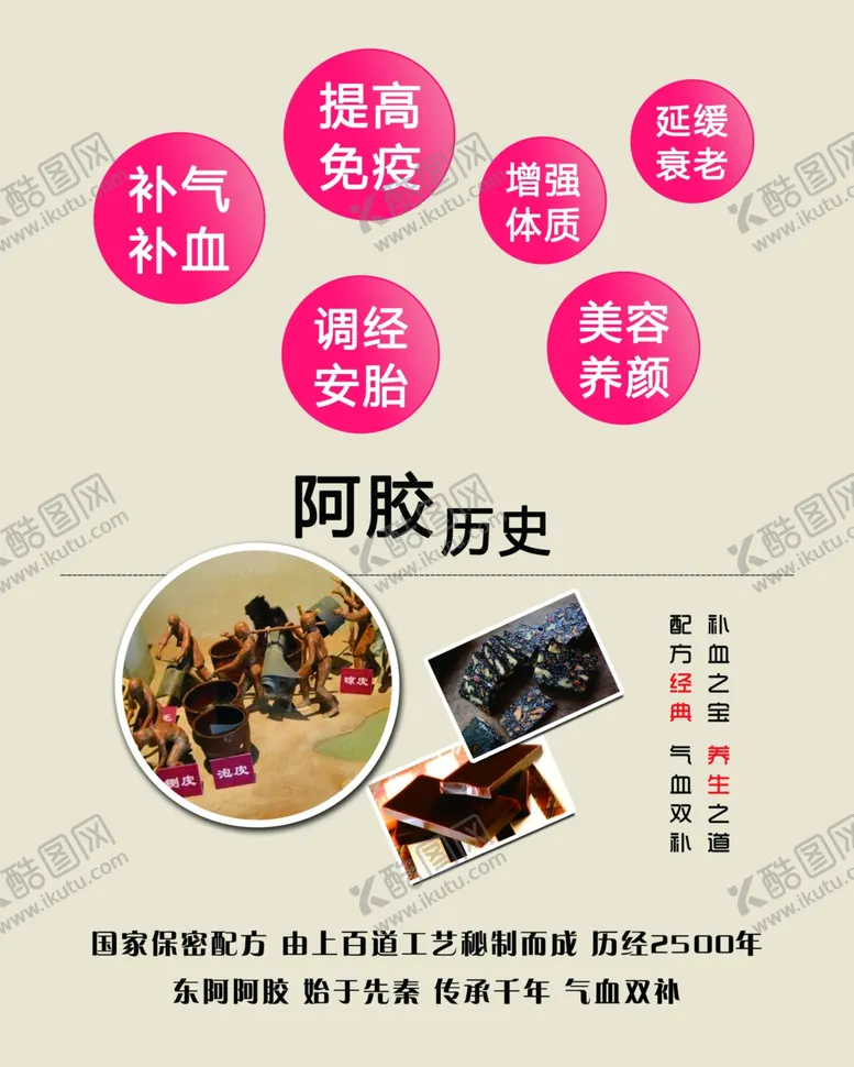 编号：36525002062341353580【酷图网】源文件下载-阿胶历史