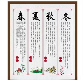 养生春夏秋冬